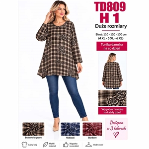 Tunika damska Big Size  4XL-6XL