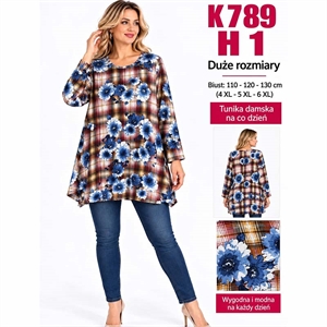 Tunika damska Big Size  4XL-6XL
