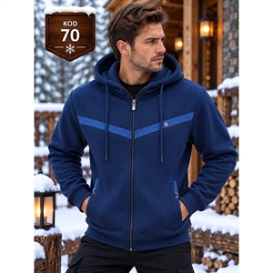 Bluza męska rozpinana na zamek z kapturem produkt Turecki  M-2XL