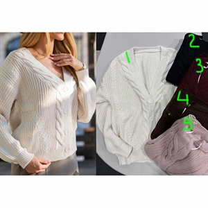 Sweter damski zapinany na guziki