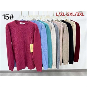 Sweter damski okrągły  L/XL-2XL/3XL