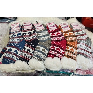 Skarpetki ocieplane damskie  35-38/39-42