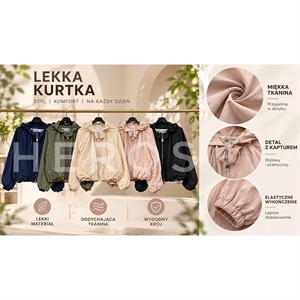 Kurtka lekka damska produkt Włoski