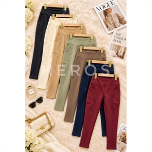 Legginsy ocieplane damskie produkt Włoski