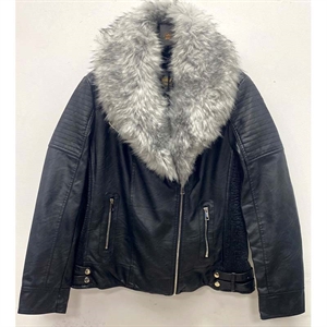 Kurtka skórzana z futerkiem Big Size  3XL-6XL
