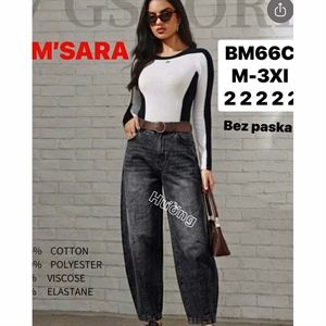 Jeansy damskie M'sara  M-3XL