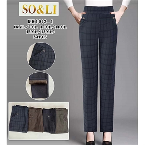 Spodnie damskie ocieplane Big Size  8XL/9XL-12XL/13XL