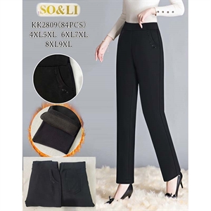 Spodnie damskie ocieplane Big Size  4XL/5XL-8XL/9XL