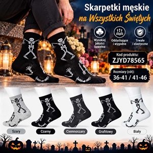 Skarpetki damskie na wszystkich świętych  36-41