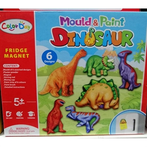 Zabawka - dinozaur w formie i szpicu