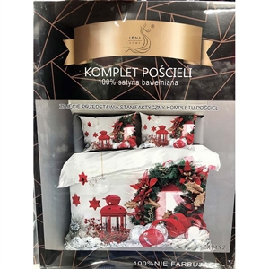 Komplet pościel 100% Satyna bawełna 3cz 200x220cm