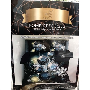 Komplet pościel 100% Satyna bawełna 3cz 160x200cm