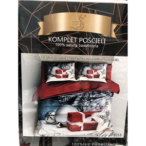 Komplet pościel 100% Satyna bawełna 3cz 160x200cm