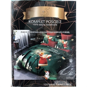 Komplet pościel 100% Satyna bawełna 3cz 160x200cm