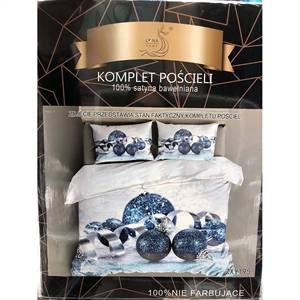 Komplet pościel 100% Satyna bawełna 3cz 160x200cm