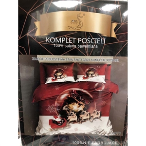 Komplet pościel 100% Satyna bawełna 4cz 200x220cm