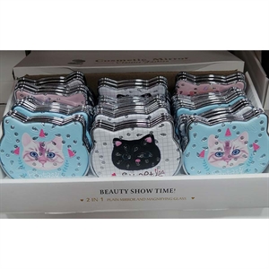 Proste lustro i szkło powiększające