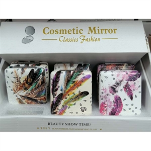 Proste lustro i szkło powiększające