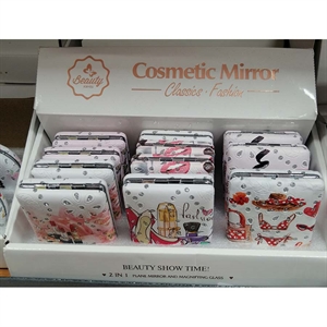 Proste lustro i szkło powiększające