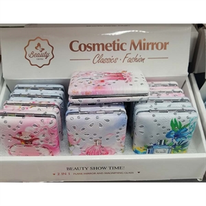 Proste lustro i szkło powiększające