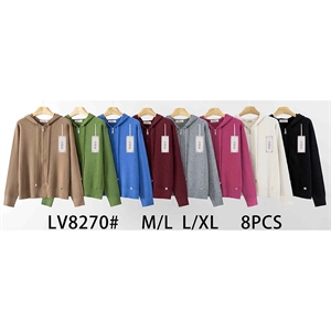 Sweter damski rozpinany na zamek M/L-L/XL