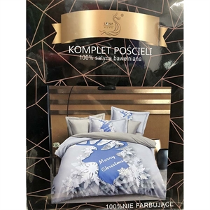 Komplet pościel 100% Satyna bawełna - 4cz - 200cm x 220cm