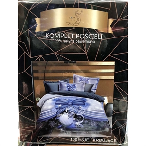 Komplet pościel 100% Satyna bawełna - 4cz - 200cm x 220cm