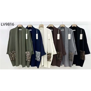 Narzutka swetrowa damska