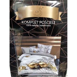 Komplet pościel 100% Satyna bawełna - 4cz - 200cm x 220cm