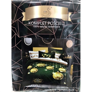 Komplet pościel 100% Satyna bawełna - 4cz - 160cm x 220cm