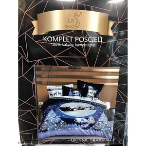 Komplet pościel 100% Satyna bawełna - 4cz - 160cm x 220cm