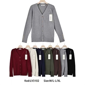 Sweter damski zapinany na guziki M/L-L/XL