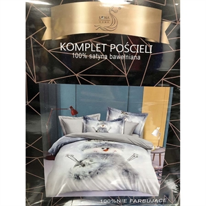 Komplet pościel 100% Satyna bawełna - 4cz - 160cm x 220cm