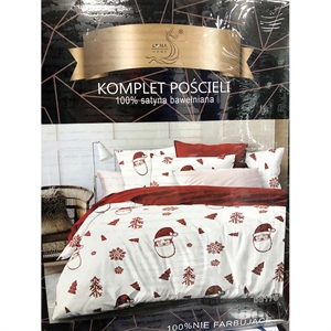 Komplet pościel 100% Satyna bawełna - 4cz - 160cm x 220cm