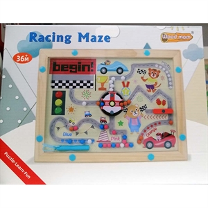 Zabawka - labirynt wyścigowy
