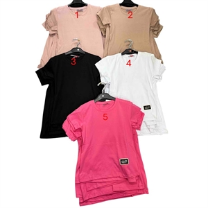 Bluzka dziewczęca z krótkim rękawem 128-164