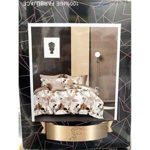 Komplet pościel 100% Satyna bawełna - 4cz - 160cm x 200cm