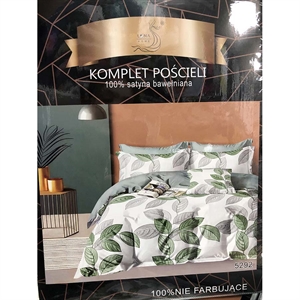 Komplet pościel 100% Satyna bawełna - 4cz - 160cm x 200cm