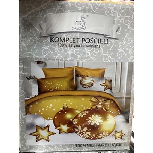 Komplet pościel 100% Satyna bawełna 3cz 160x200cm