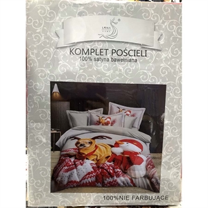 Komplet pościel 100% Satyna bawełna 3cz 160x200cm