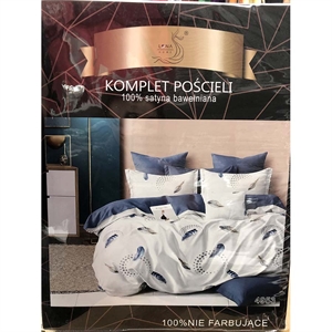Komplet pościel 100% Satyna bawełna 3cz 160x200cm