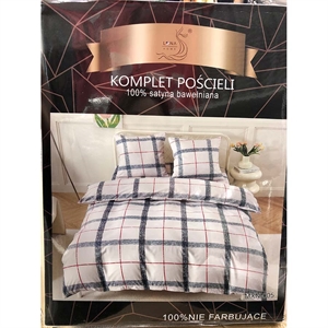 Komplet pościel 100% Satyna bawełna 3cz 160x200cm