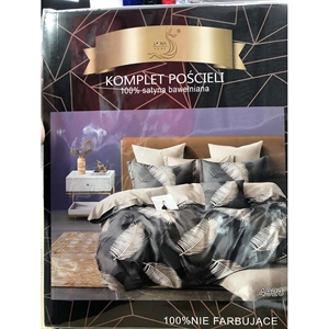 Komplet pościel 100% Satyna bawełna 3cz 160x200cm