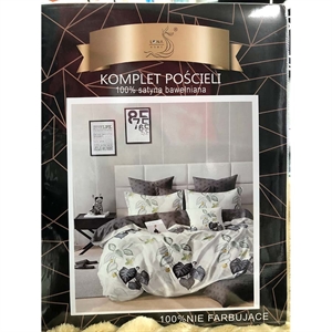 Komplet pościel 100% Satyna bawełna 3cz 160x200cm