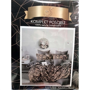 Komplet pościel 100% Satyna bawełna 3cz 160x200cm