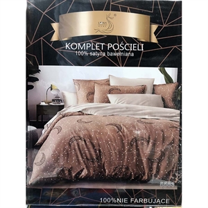 Komplet pościel 100% Satyna bawełna 3cz 160x200cm