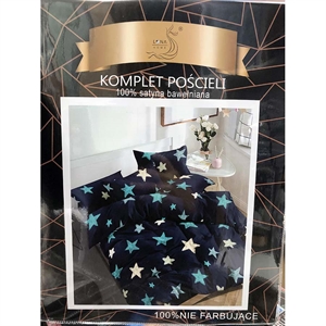 Komplet pościel 100% Satyna bawełna 3cz 160x200cm