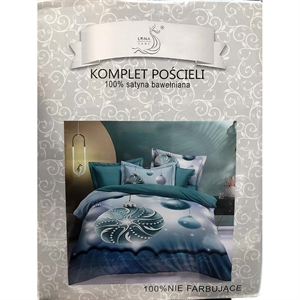 Komplet pościel 100% Satyna bawełna 3cz 200x220cm