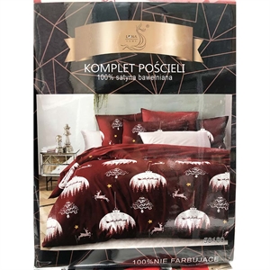 Komplet pościel 100% Satyna bawełna 3cz 200x220cm