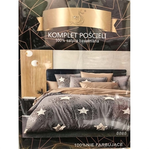 Komplet pościel 100% Satyna bawełna 3cz 200x220cm